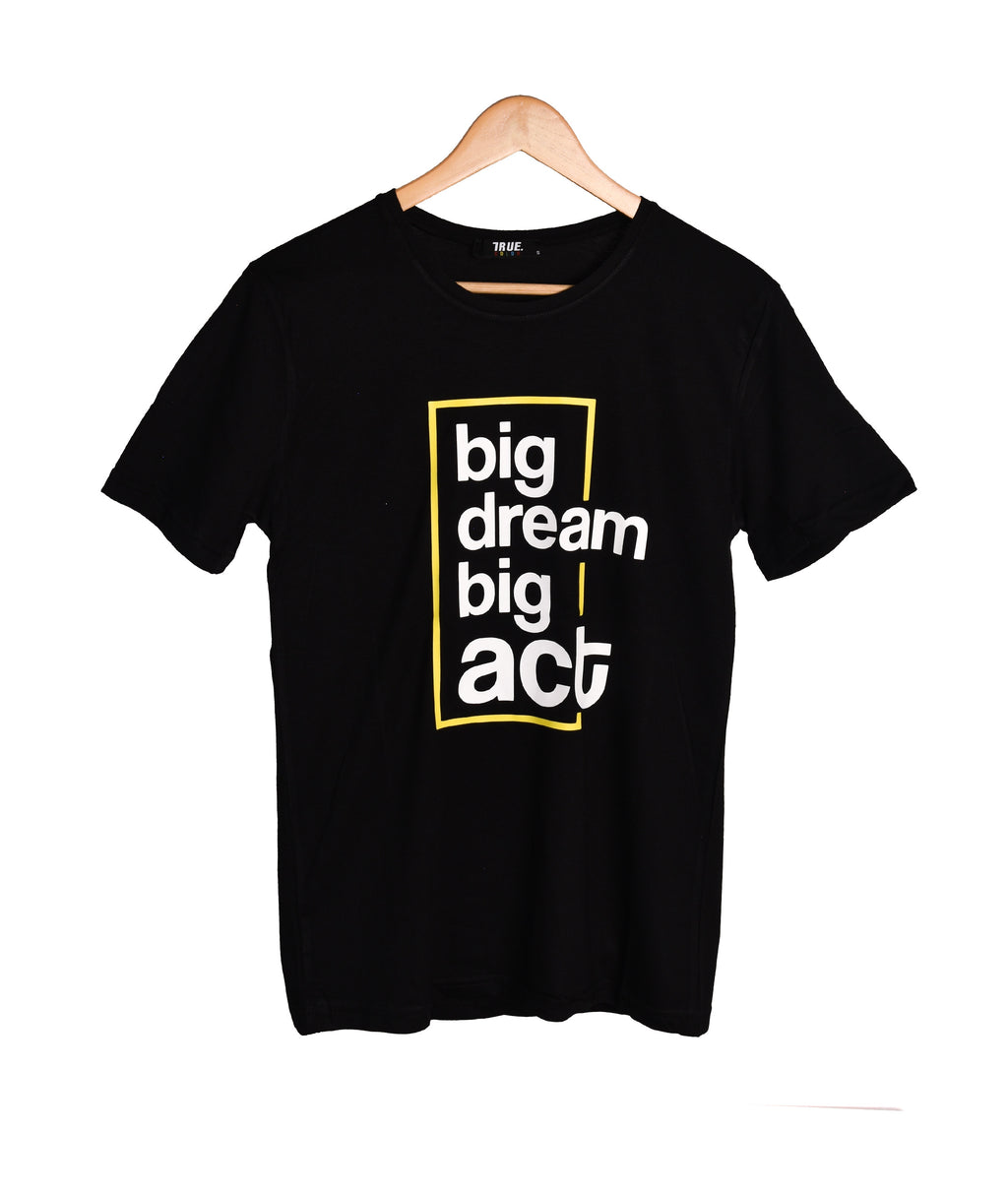 Kimland T-shirt Noir Imprimé Graphique Homme