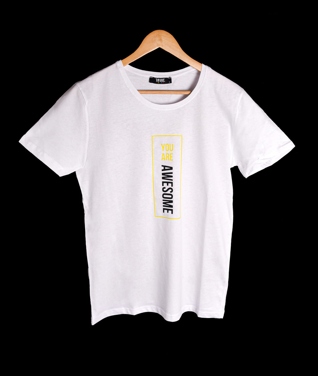 T-shirt BLANC YOU ARE