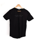 T-shirt NOIR 2 *REMEMBER WHO YOU WANTED TO BE *