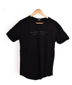 T-shirt NOIR 2 *REMEMBER WHO YOU WANTED TO BE *