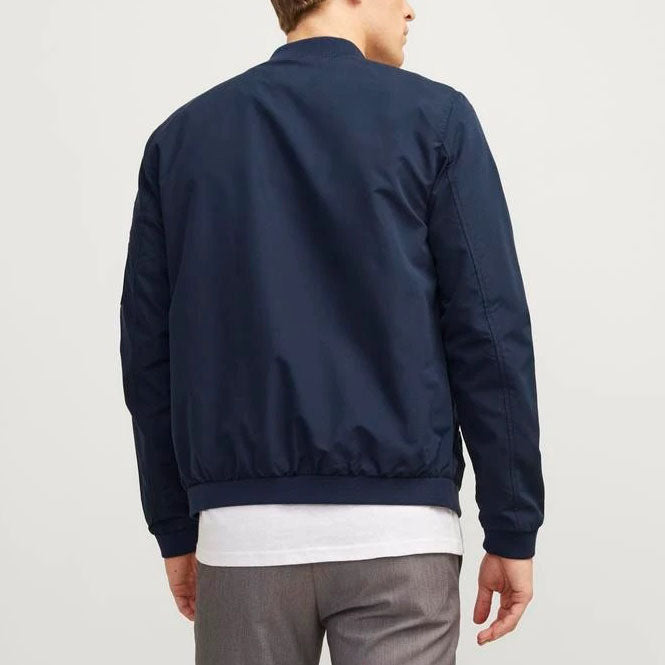 Jack & Jones Blouson Bomber Jomer Bleu Nuit Homme