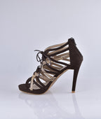Sandale femme haut talon marron ANGELA THOMPSON 71512076 S﻿ 4