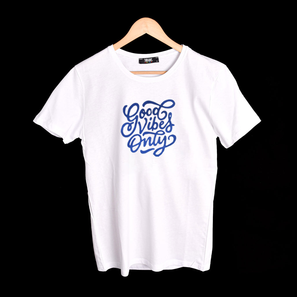 True Color T-shirt Imprimé Good Vibes Homme