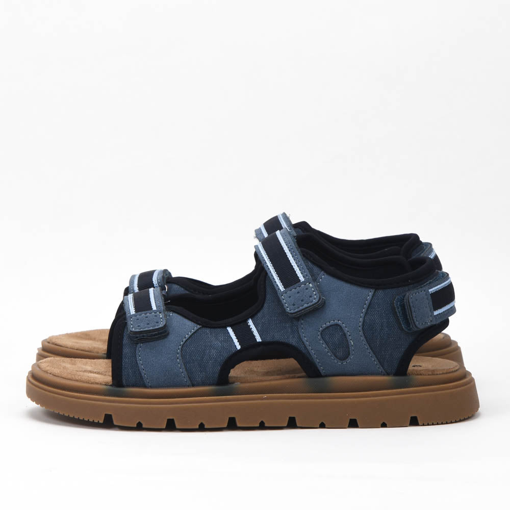 Kimland Sandales Confortables Bleu Marine Enfant