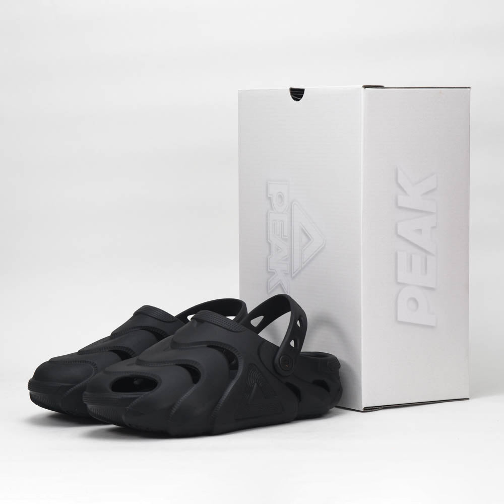 Peak Sabots Sandales Confortables Noir Unisexe