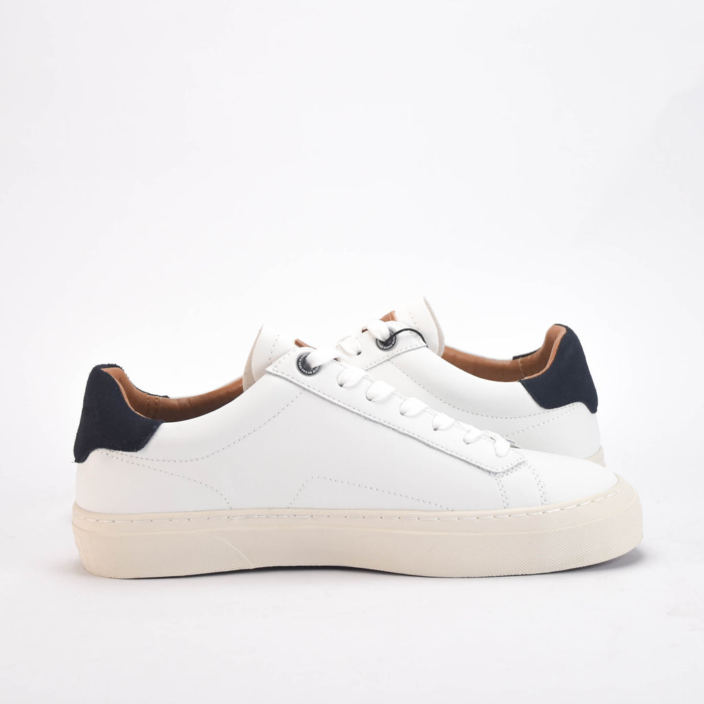 Pepe Jeans Sneakers en Cuir Blanc Homme