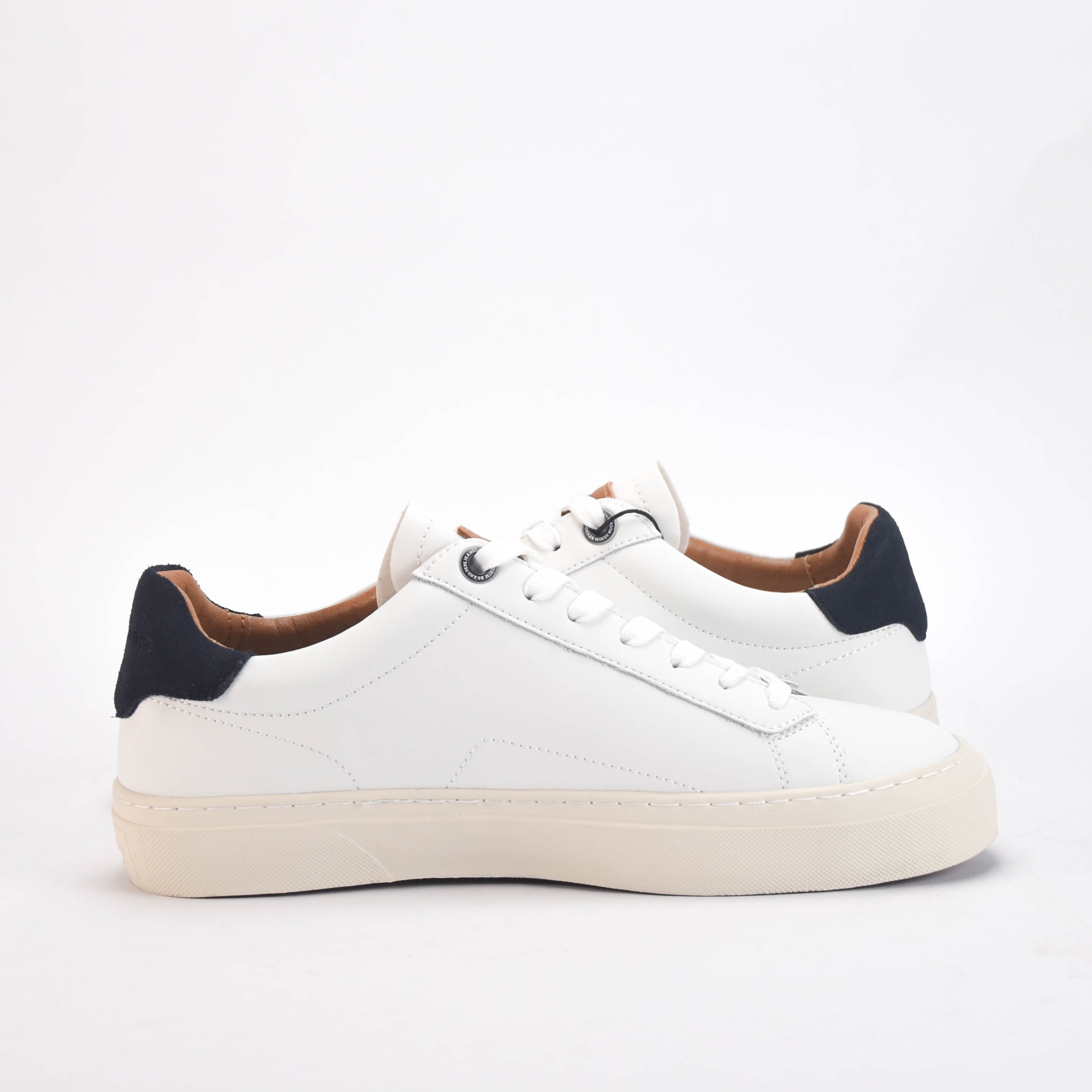 Pepe Jeans Sneakers en Cuir Blanc Homme