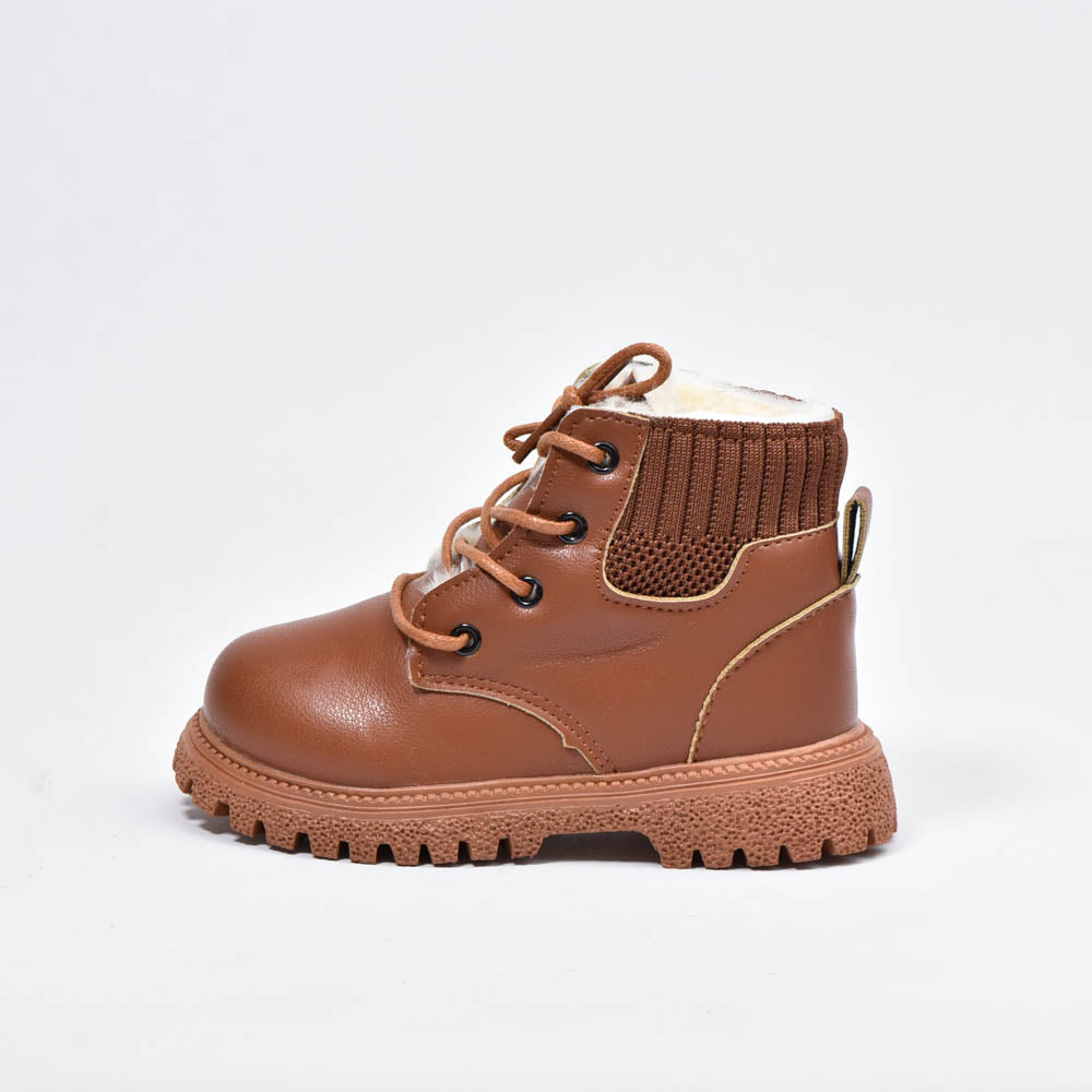 Bottes de neige Marron coordonnantes Enfants﻿ 1