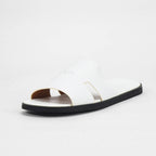 VO7 Mule Sandales Élégantes Blanc Homme