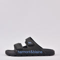 HARMONT AND BLAINE CIABATTA UOMO BLUBBER - LOGO NERO - AZZURRO  ﻿ 5