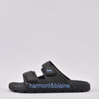 HARMONT AND BLAINE CIABATTA UOMO BLUBBER - LOGO NERO - AZZURRO  ﻿ 5