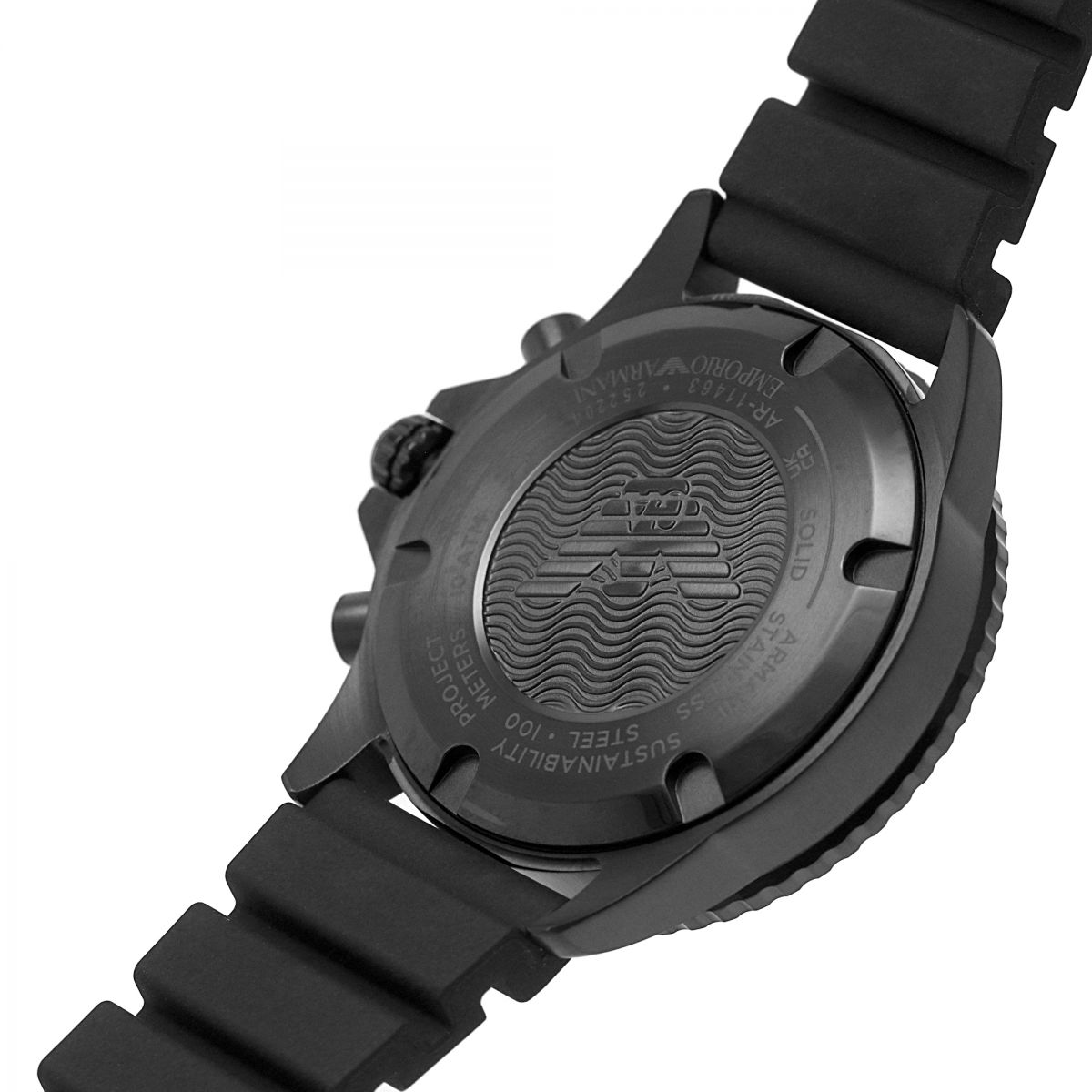 Emporio Armani Montre Chronographe Cadran Vert Homme