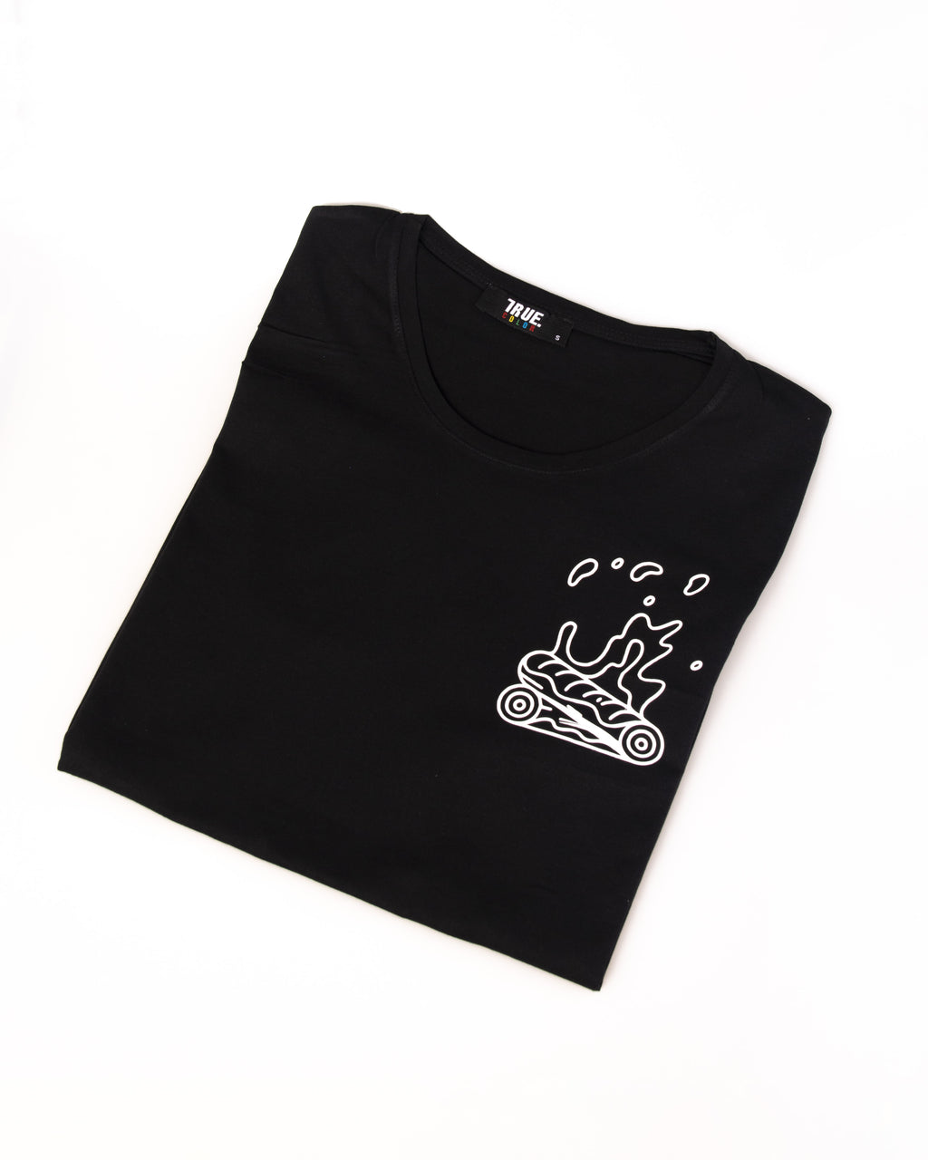 Kimland T-shirt Noir Motif Graphique Homme