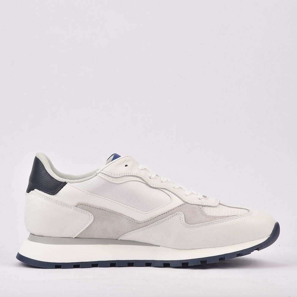 HARMONT AND BLAINE SCARPA UOMO CALF  FABRIC BIANCO﻿ 4