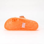 Kimland Sandales Translucides Orange Été Femme