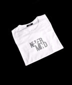 T-shirt Blanc Imprimé Never Mind Homme