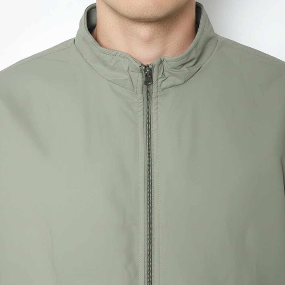 Massimo Veste Bomber Légère Col Montant Homme