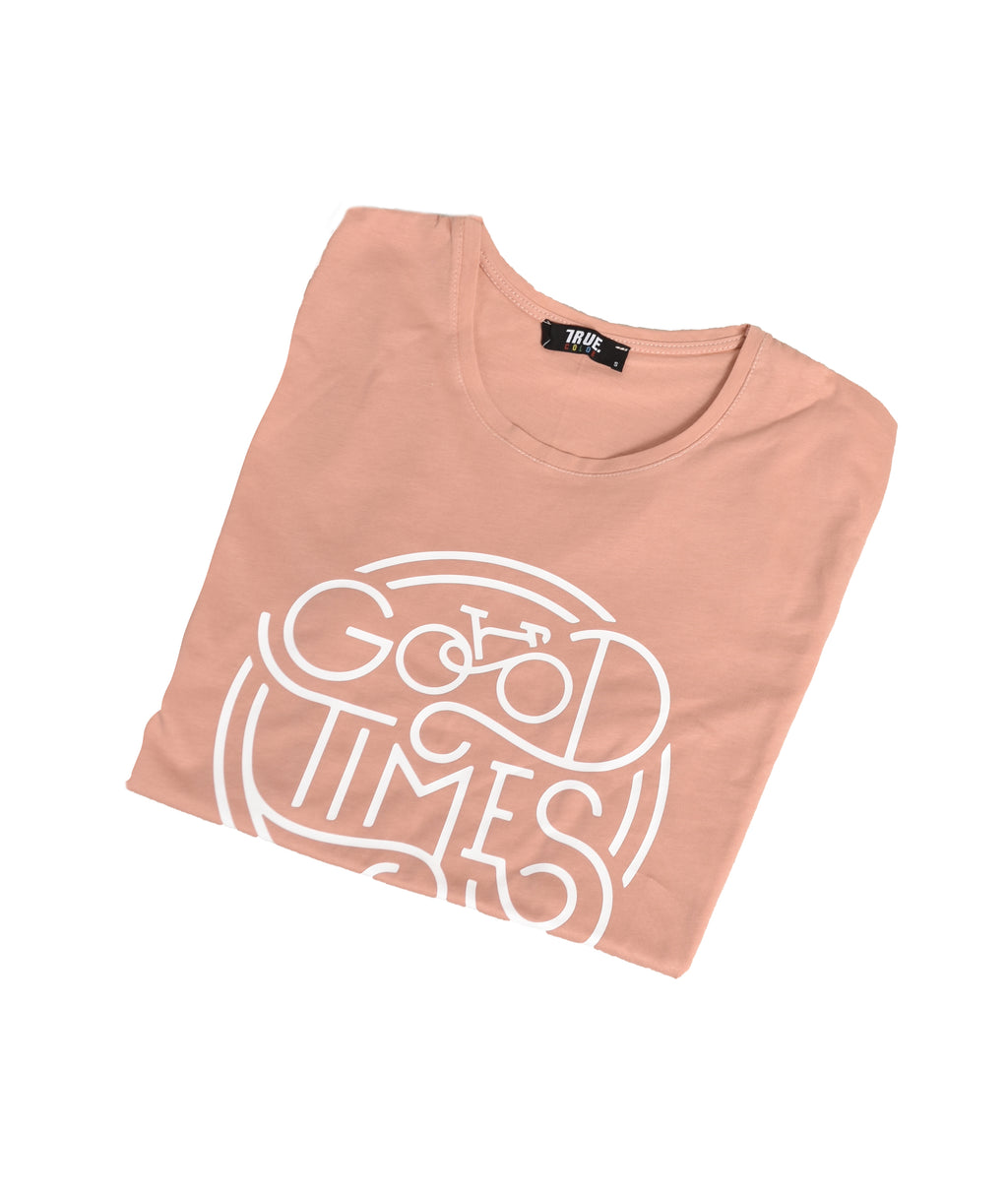 T-shirt SAUMON *GOOD TIMES*