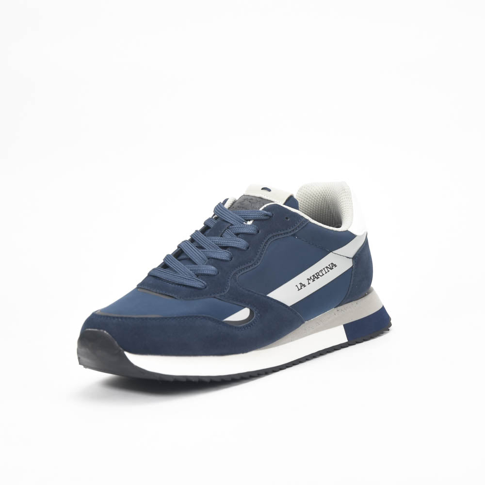 La Martina Baskets Style Décontracté Bleu Homme