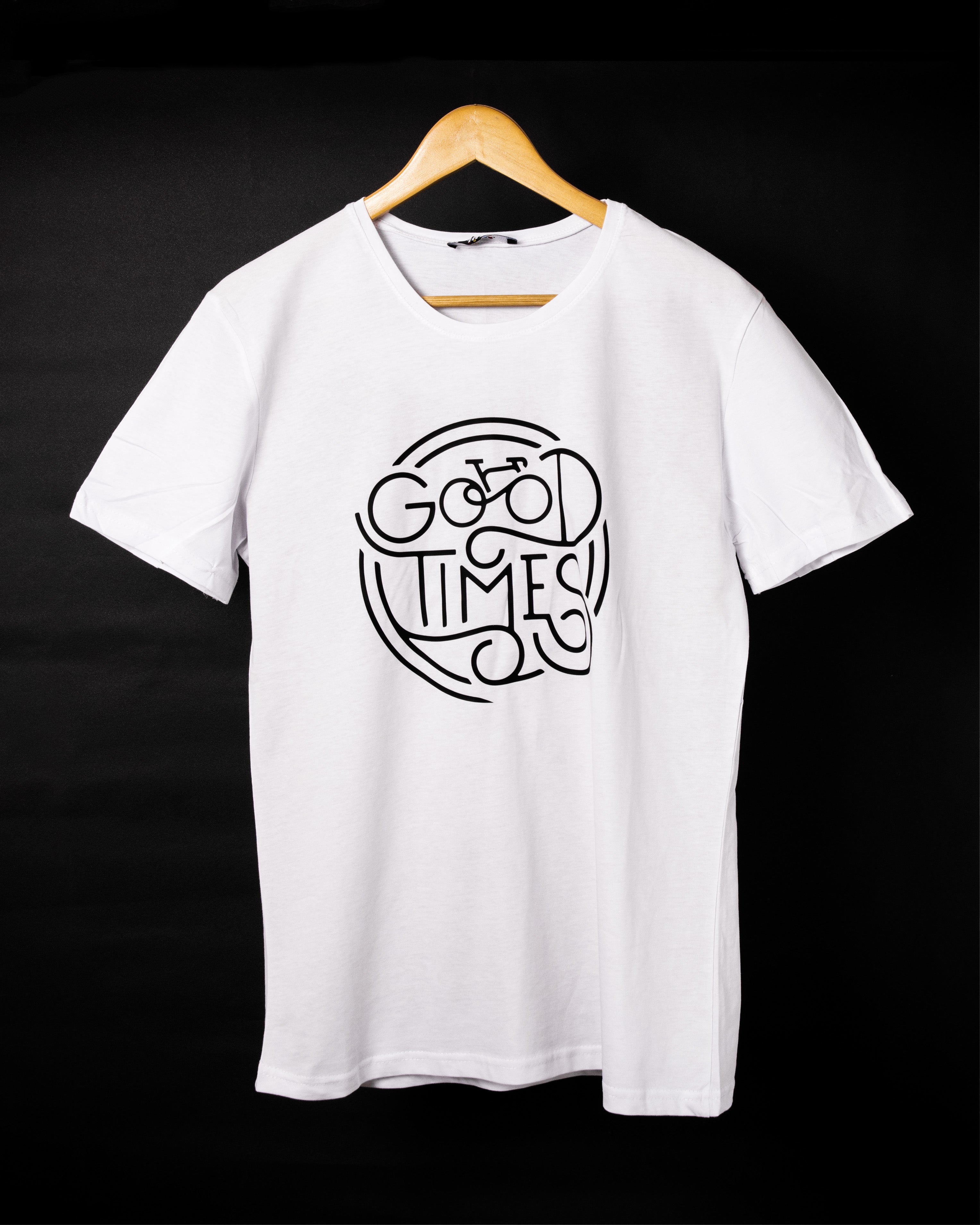 T-shirt BLANC  *GOOD TIMES*