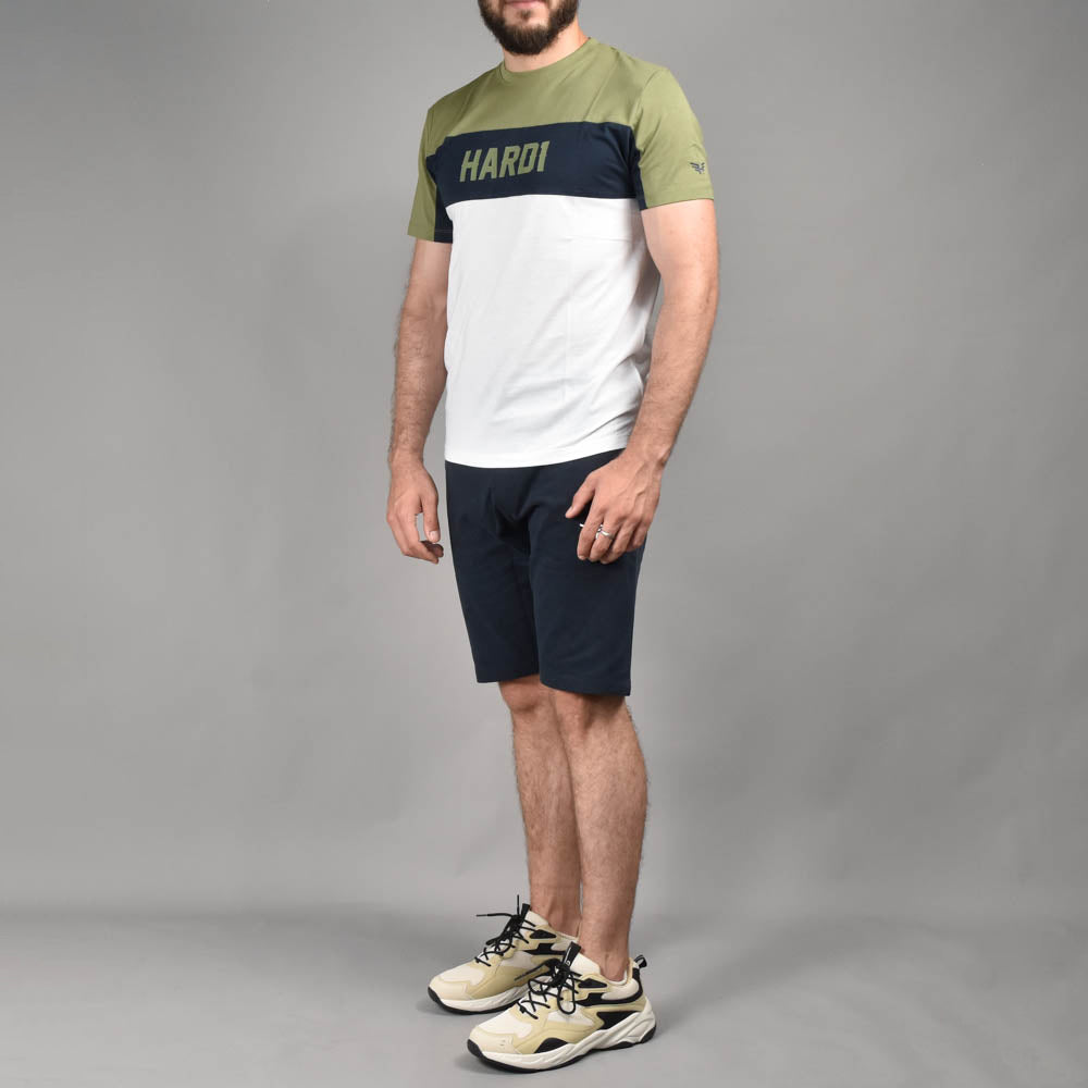 HARD1 Ensemble T-shirt et Short Lifestyle Homme