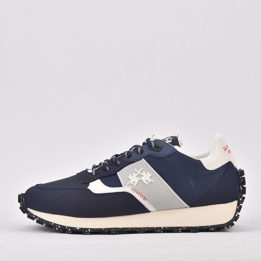 LA MARTINA SCARPA UOMO SUEDE ECO TEX NYLON ECO BLU﻿ 5