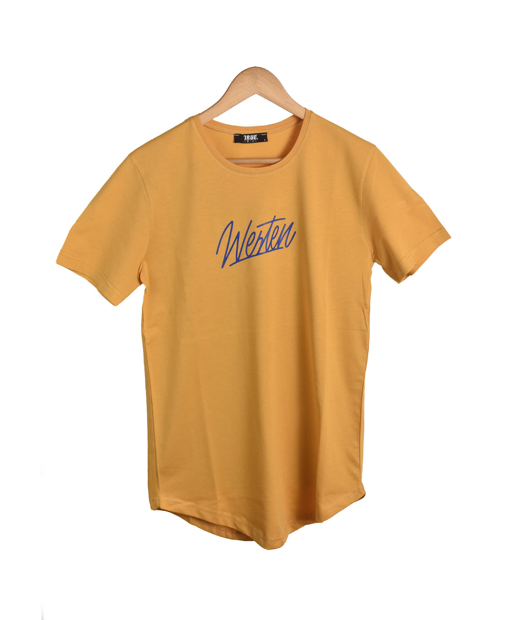 T-shirt MOUTARDE 2 *WERTEN *