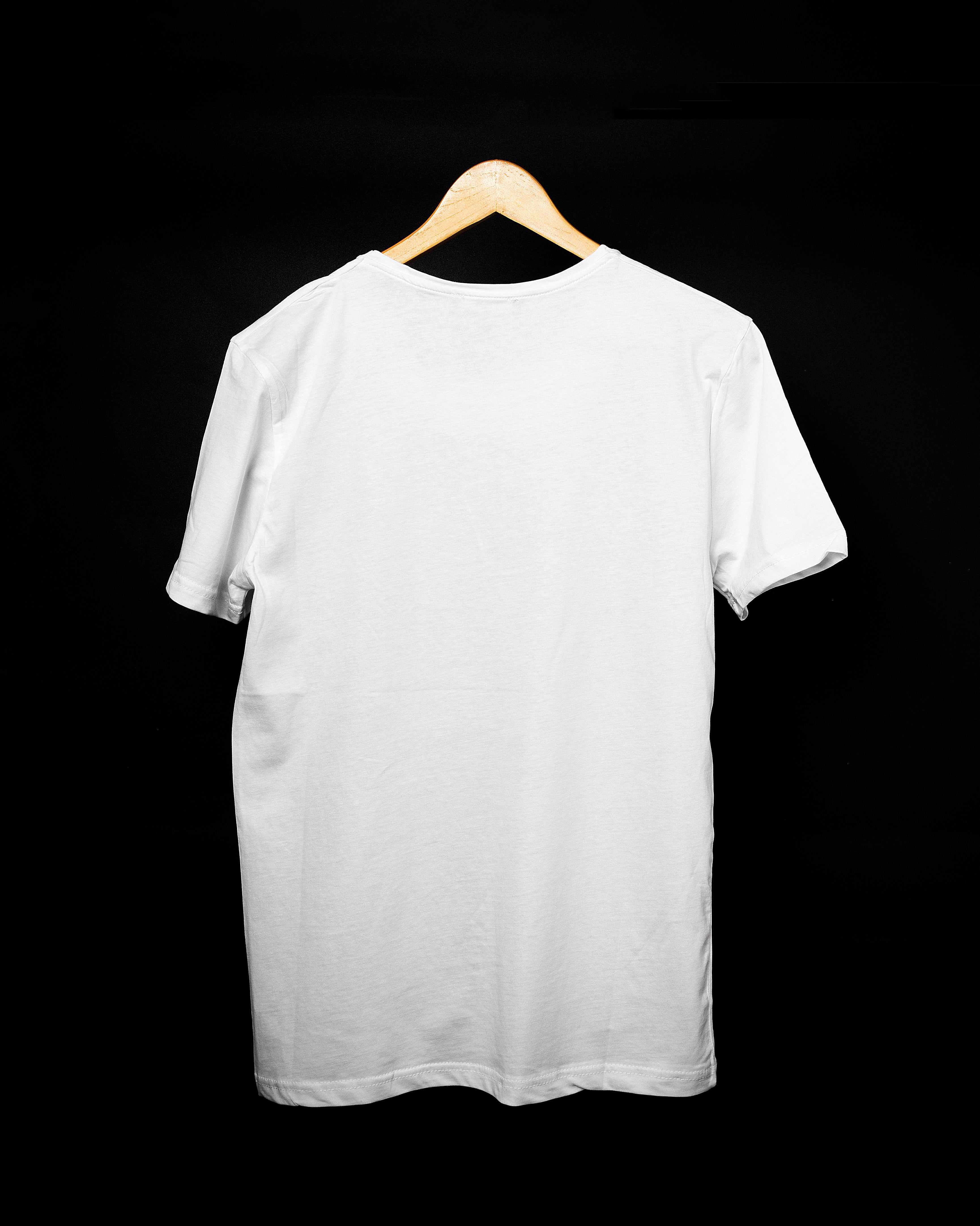 T-shirt BLANC ET ROUGE *Skrillex*