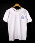T-shirt BLANC *COLLEGE LEAGUE SPORTS INDUSTRY NYC 1987*