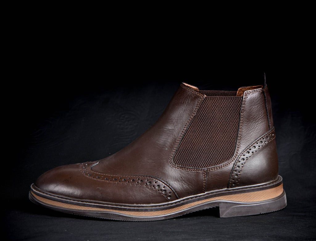 Chelsea boot marron ﻿ 4