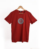 T-shirt ROUGE MOTIF *LA PLAGE*
