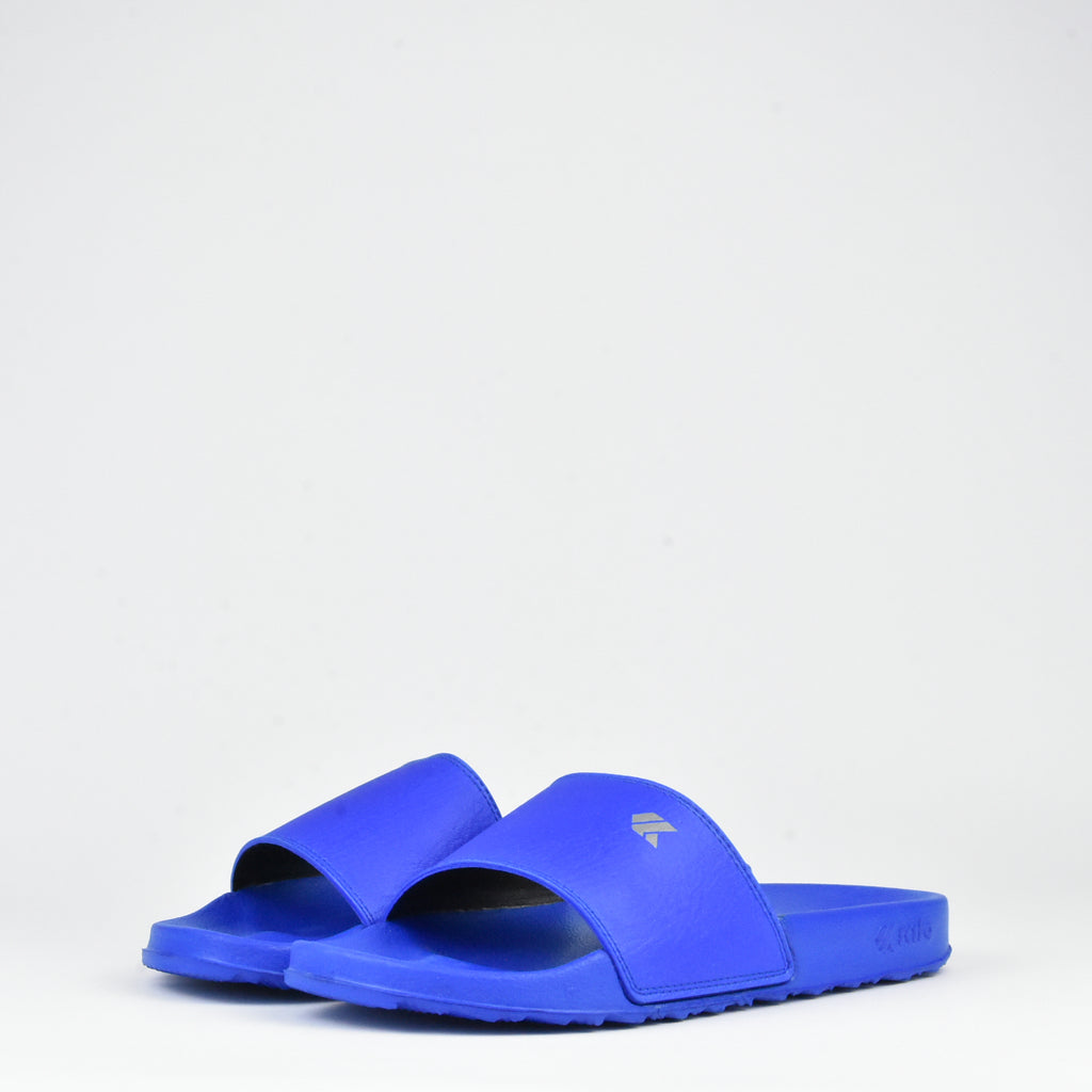 Kito Claquettes Confortables Bleu pour Homme