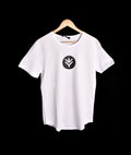 Kimland T-shirt Blanc Logo Noir Homme