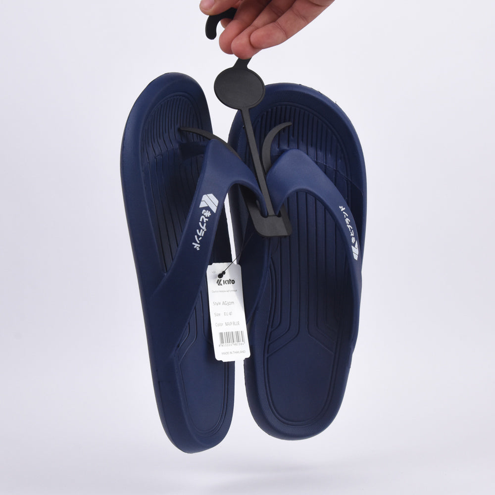 Kito Tongs Confortables Bleu Marine Homme