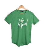 T-shirt VERT 2*LIFE IS GOOD*