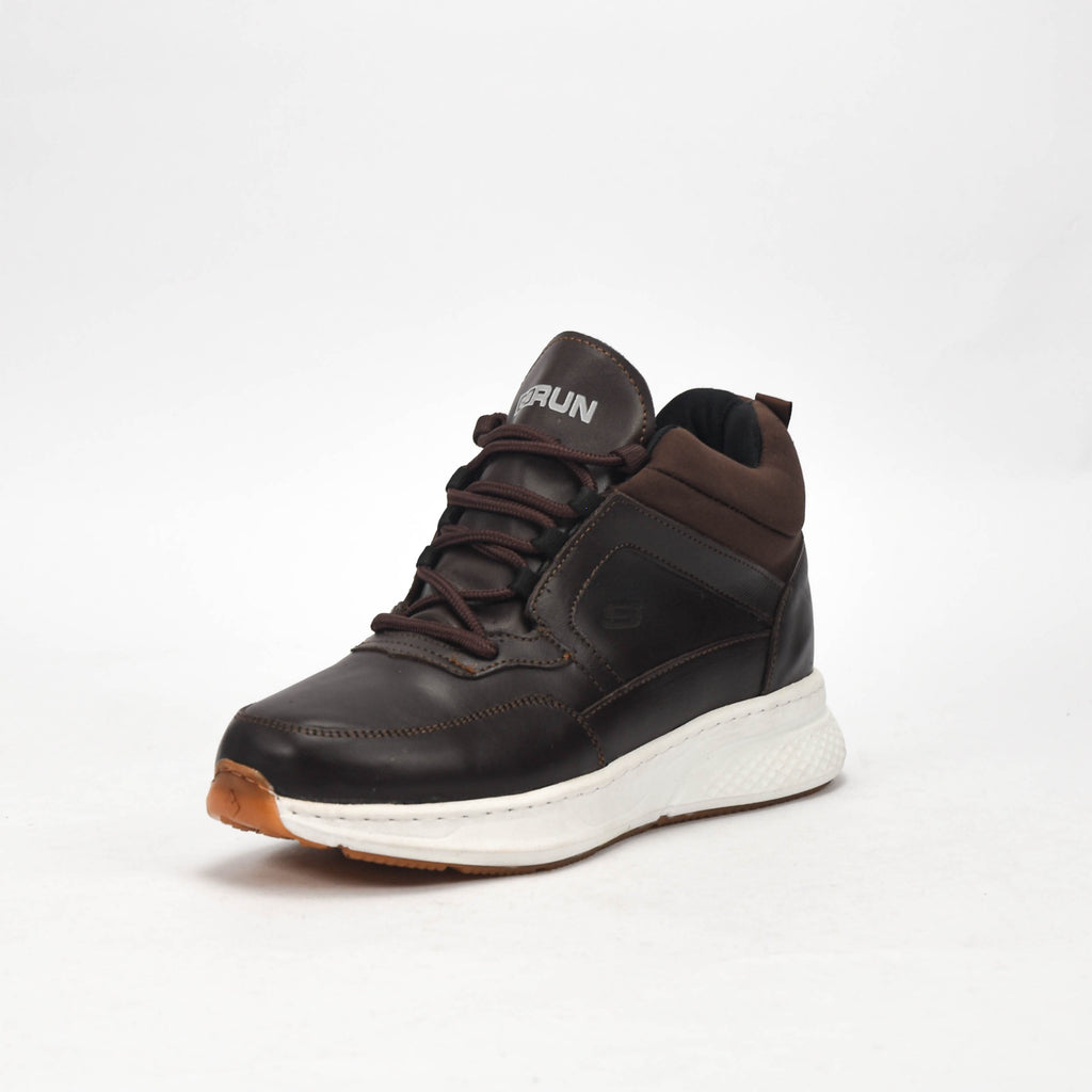 Raber Chaussures Orthopédiques en Cuir Marron Homme