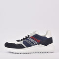 HARMONT AND BLAINE SCARPA UOMO CAMOSCIO  TEX FABRIC BLU  BIANCO  ﻿ 6