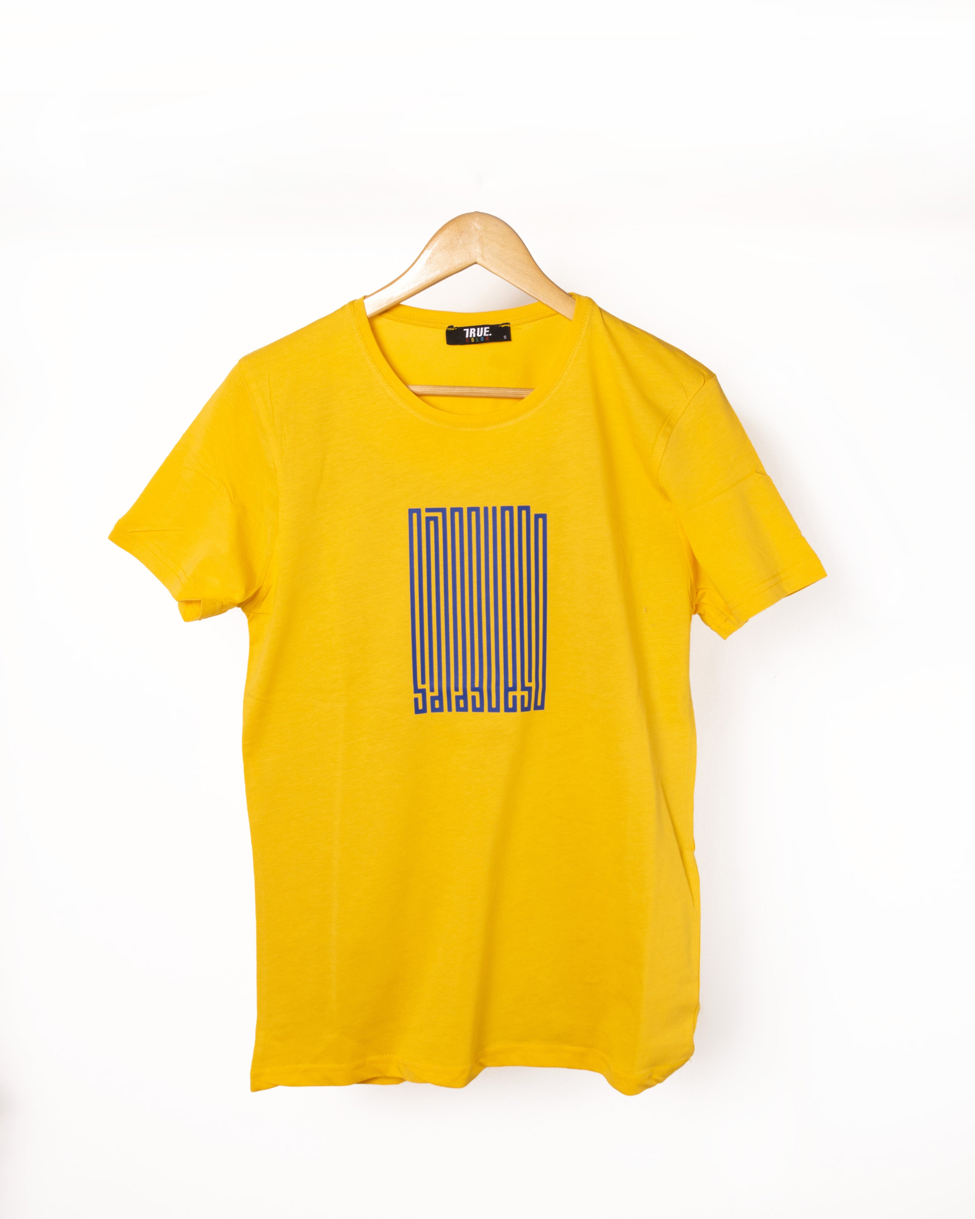 T-shirt JAUNE ET BLEU *LOS ANGELES*