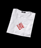 T-shirt BLANC  *LIFE *