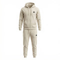 Peak Survêtement en Maille Beige Confortable Homme