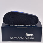 Harmont & Blaine Claquettes Logo Homme Bleu