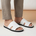 VO7 Mule Sandales Élégantes Blanc Homme