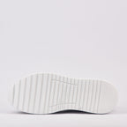 HARMONT AND BLAINE SCARPA UOMO CAMOSCIO  TEX FABRIC BLU  BIANCO  ﻿ 5