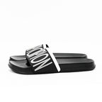 Champion Claquettes Logo Noir Confortable Homme