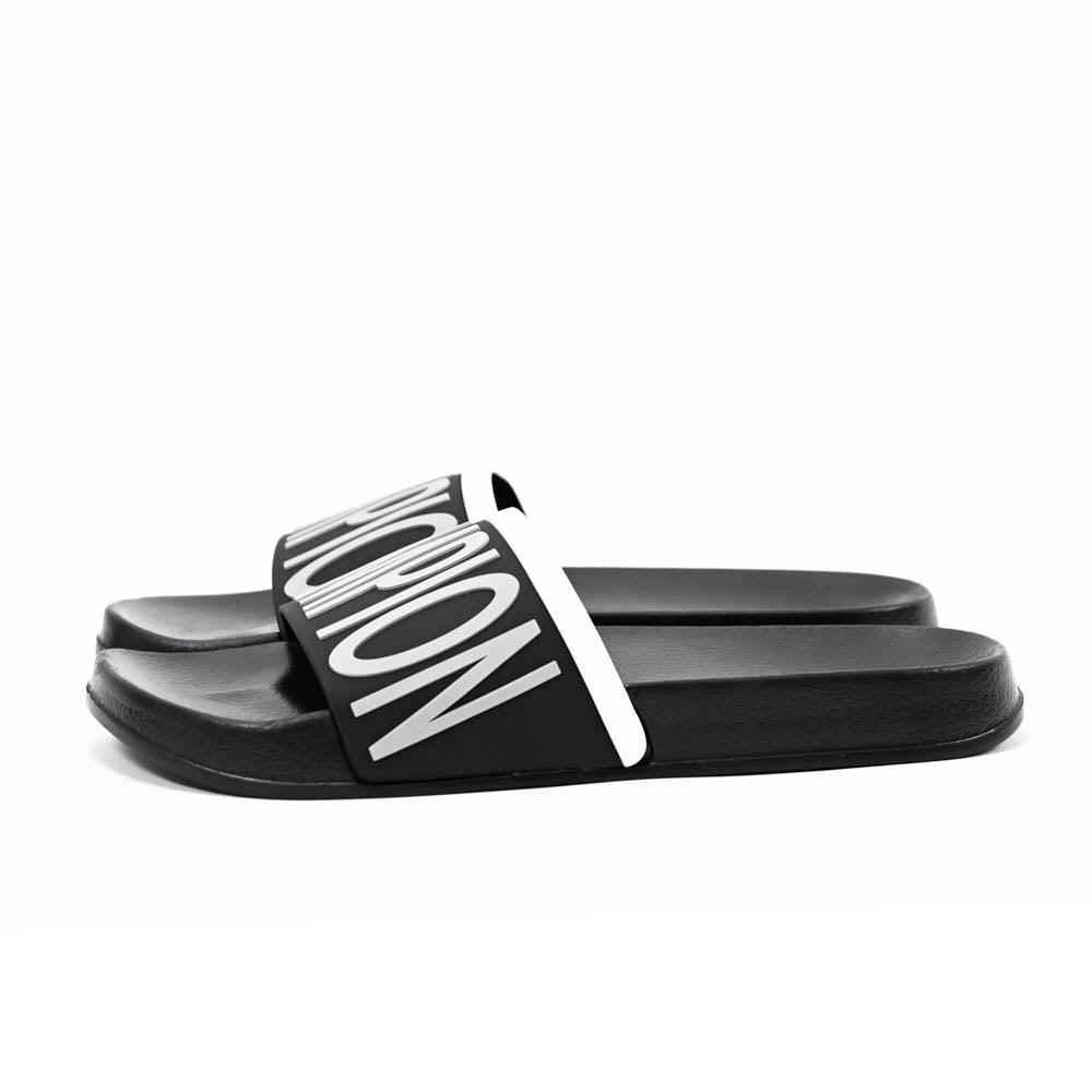 Champion Claquettes Logo Noir Confortable Homme
