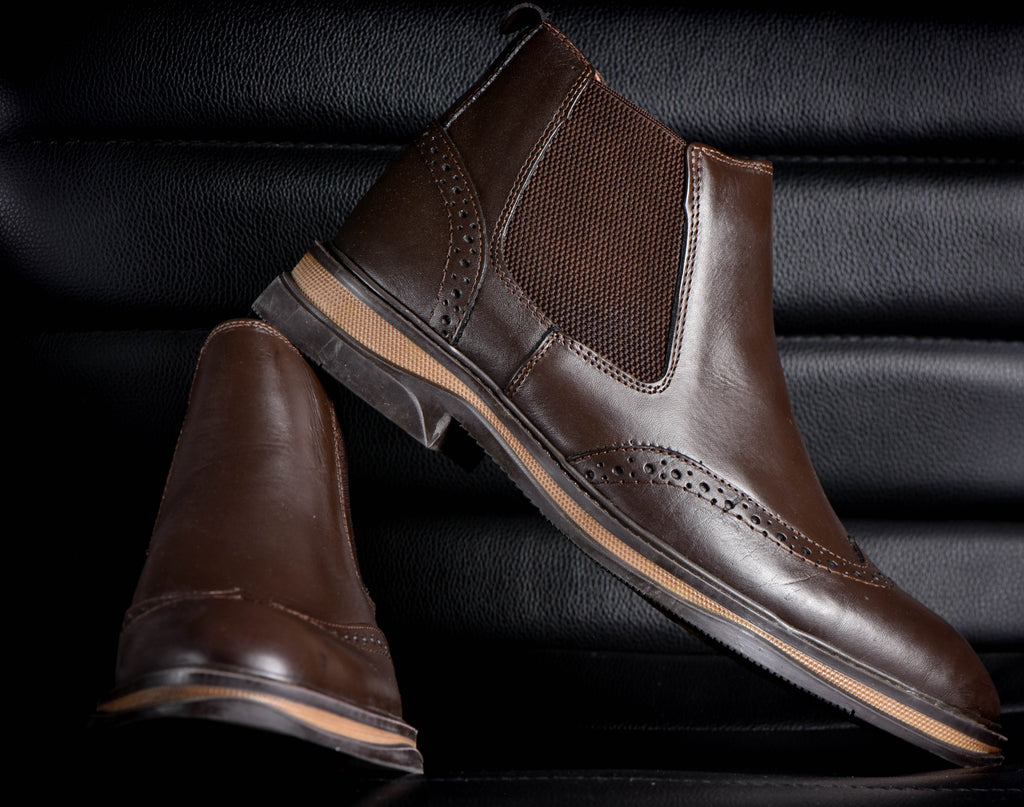 Chelsea boot marron ﻿ 1