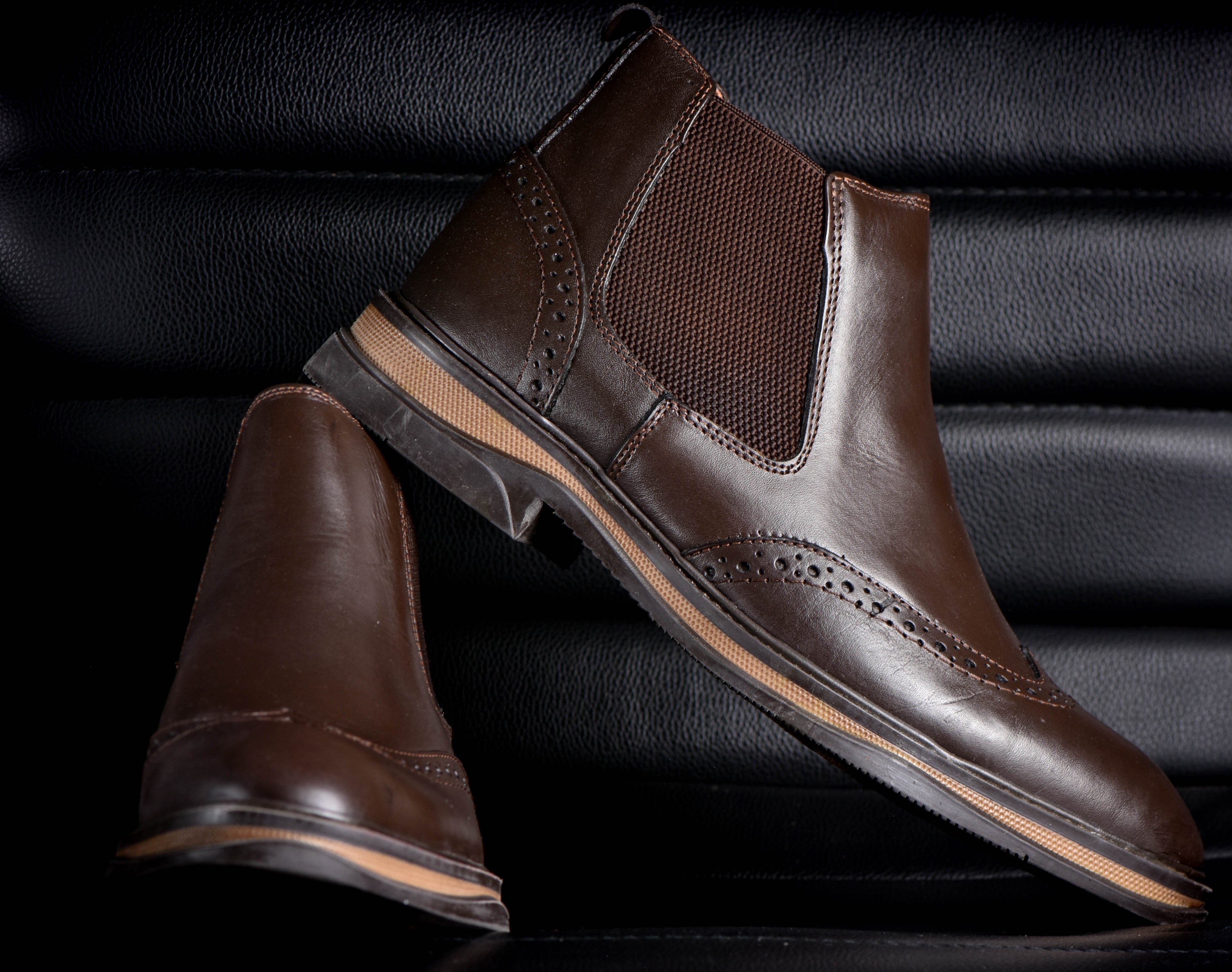Chelsea boot marron ﻿ 1