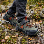 Hi-Tec Geo-Trail Baskets de Randonnée Résistantes Enfant