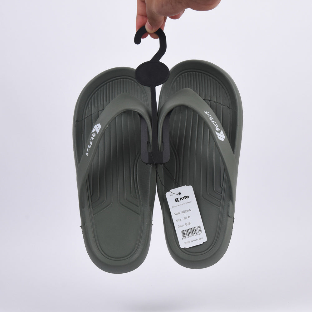 Kito Tongs Confortables Olive Homme