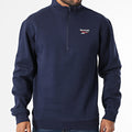 Reebok Sweat Col Zippé Molleton Confortable Homme